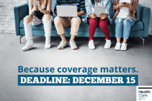 ACA December 15th Deadline Reminder