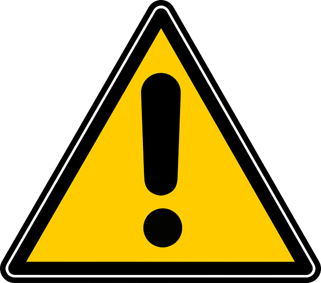 Yellow Caution Sign limited medical insurance