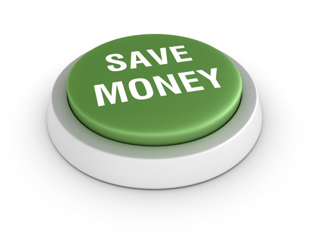 Save Money Button - Employee Insurance Satisfactions with Company Benefits