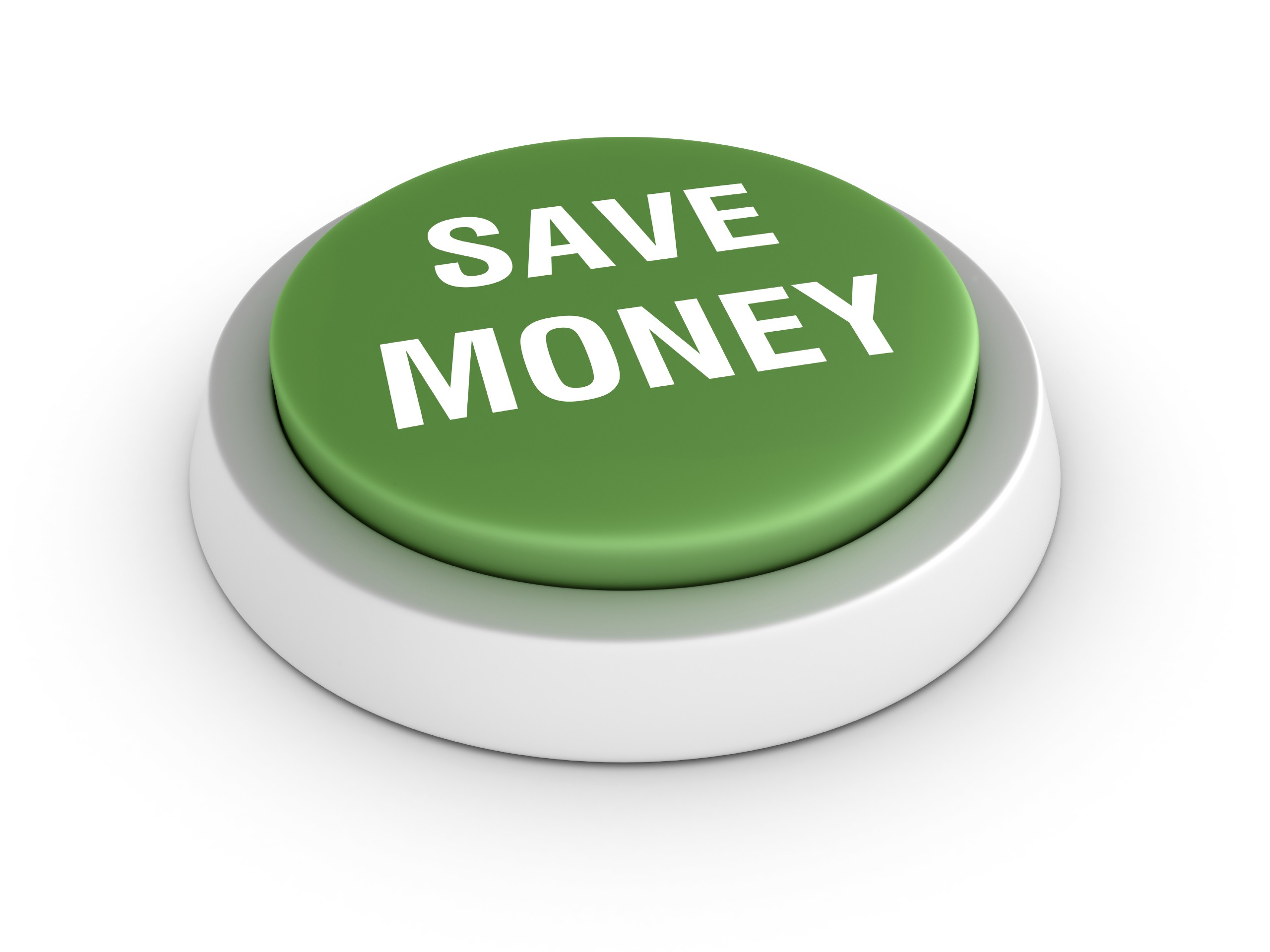 Save Money Button - Employee Insurance Satisfactions with Company Benefits
