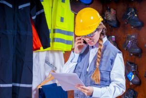 Female Construction Worker 