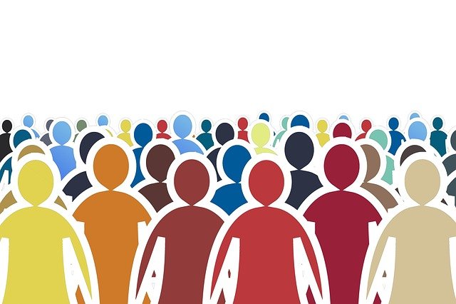 crowd cutout