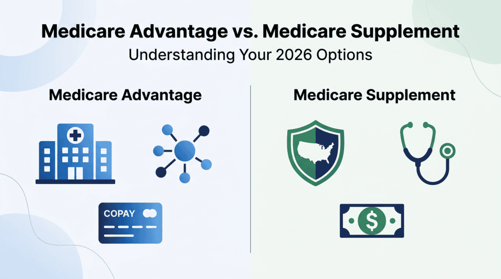 Compare Med Supp and Advantage Plans