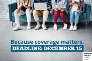 ACA December 15th Deadline Reminder