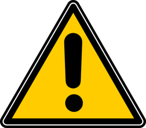 Yellow Caution Sign